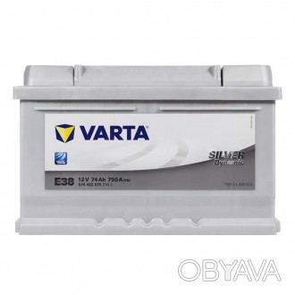 VARTA Silver Dynamic (E38) 74Ah 750А R+ (LB3) (h=175). . фото 1