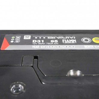 FIAMM Titanium Black Asia 95Аh 760А R+ (D31). . фото 4