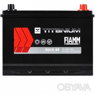FIAMM Titanium Black Asia 95Аh 760А R+ (D31). . фото 1