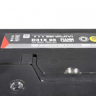 FIAMM Titanium Black Asia 95Аh 760А L+ (D31). . фото 4