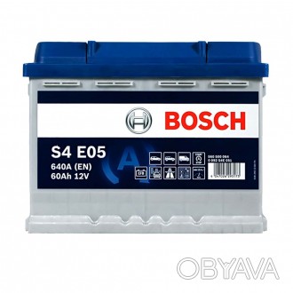 BOSCH EFB (S4E 051) (L2) 60Ah 640A R+. . фото 1
