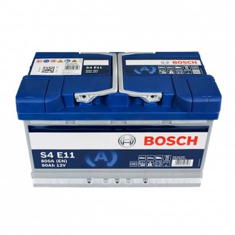 BOSCH EFB (S4E 111) (L4) 80Ah 800A R+. . фото 3