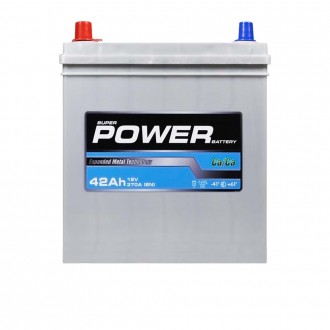 POWER SMF Silver Asia 42Ah 370A L+ (NS40). . фото 2