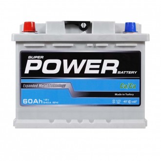 POWER MF Silver 60Аh 540A L+ (L2). . фото 2