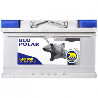 BAREN Blu polar 85Аh 760А R+ (h=175) (LB4). . фото 2