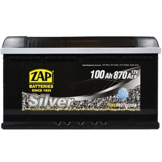 ZAP Silver 100Ah 870A R+ (600 83) (L5). . фото 2