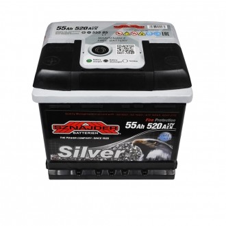 SZNAJDER Silver 55Ah 520A L+ (L1) (555 85). . фото 3