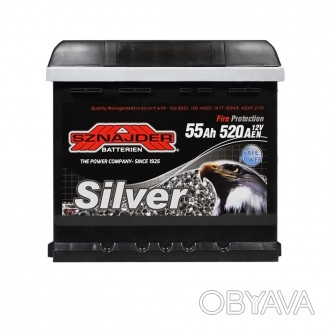 SZNAJDER Silver 55Ah 520A L+ (L1) (555 85). . фото 1