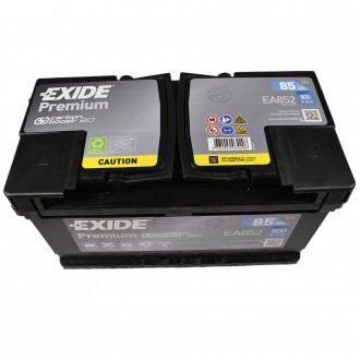 EXIDE Premium (EA852) 85Аh 800Ah R+ h=175. . фото 5