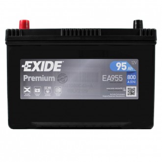 EXIDE Premium Asia (EA955) 95Аh 800Ah L+ (D31). . фото 2
