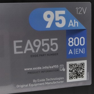 EXIDE Premium Asia (EA955) 95Аh 800Ah L+ (D31). . фото 4