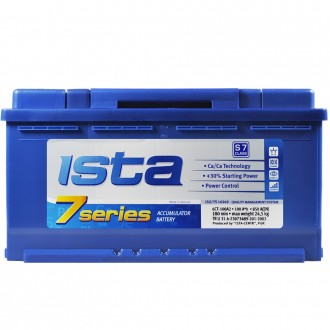 ISTA 7 Series 100Ah 850A R+ (L5). . фото 2