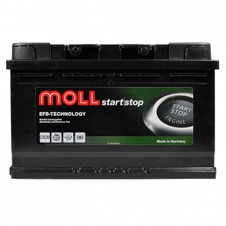 MOLL EFB 70Ah 700A R+ (L3). . фото 2