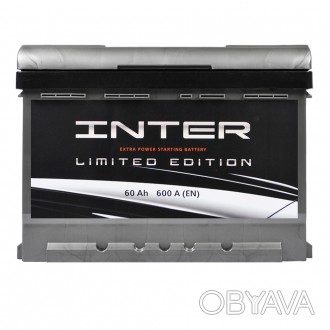 INTER limited edition 60Ah 600A L+ (L2B). . фото 1