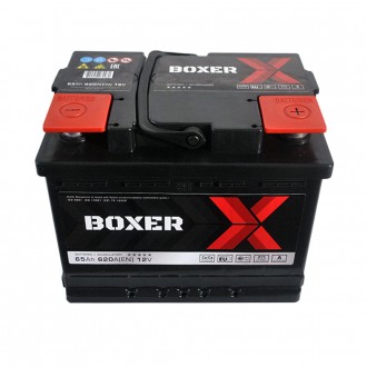 BOXER (565 80) (L2) 65Ah 620A R+. . фото 3