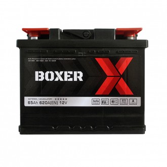 BOXER (565 80) (L2) 65Ah 620A R+. . фото 2