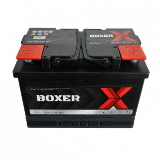 BOXER (575 80) (L3) 75Ah 720A R+. . фото 5