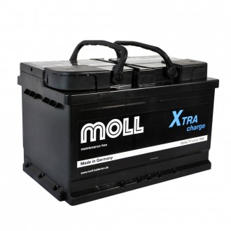 MOLL X-Tra Charge 74Ah 700A R+ (LB3). . фото 4
