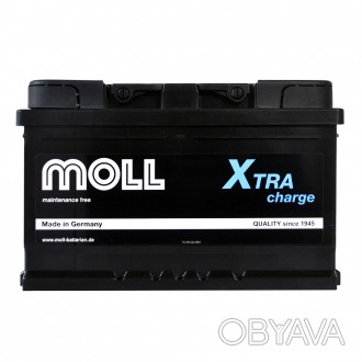 MOLL X-Tra Charge 74Ah 700A R+ (LB3). . фото 1