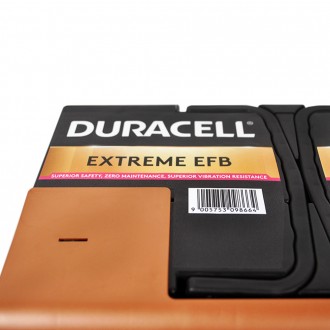 DURACELL Extreme EFB 75Ah 700A R+ (L3). . фото 4