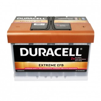 DURACELL Extreme EFB 75Ah 700A R+ (L3). . фото 6