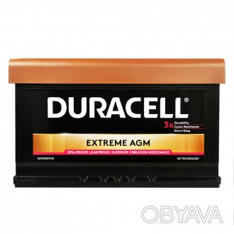 DURACELL Extreme AGM 80Ah 800A R+ (L4). . фото 1