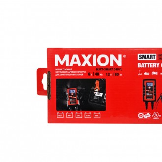 Інтелектуальний зарядний пристрій MAXION SMART HFGP04DVL (6/12V, 2/4A). . фото 8
