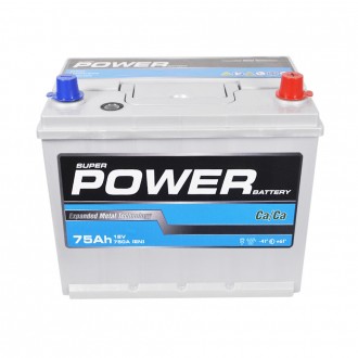 POWER SMF Silver Asia 75Ah 750А R+ (N50) н.. . фото 3