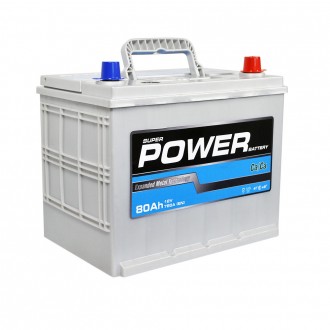 POWER SMF Silver Asia 80Ah 780A R+ (N50) н. к.. . фото 4