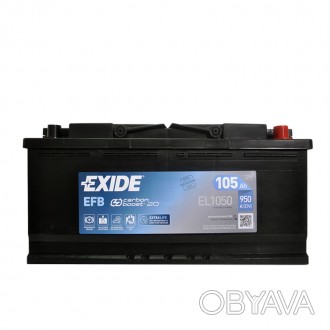 EXIDE Start-Stop EFB (EL1050) 105Аh 950A R+. . фото 1