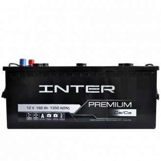 INTER Premium 192Ah 1350A L+ (D5). . фото 2