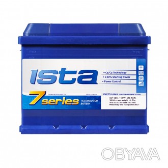 ISTA 7 Series 50Ah 420A L+ (L1). . фото 1