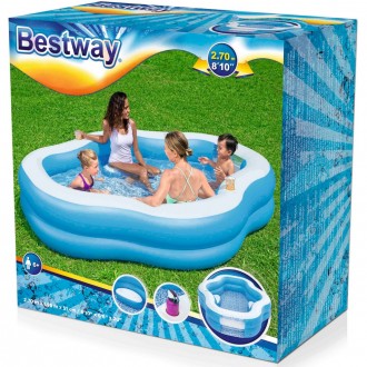 Басейн Bestway 54409 - це ідеальний варіант для купання та відпочинку дорослих т. . фото 5