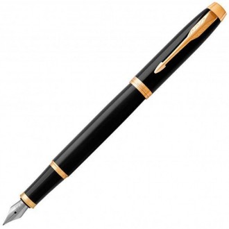 Перьевая ручка Parker IM 17 Black GT FP F 22 011 – это комфортный вариант для пр. . фото 2