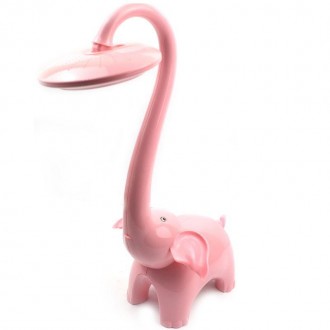 Детская настольная лампа HOROZ ELECTRIC в виде розового слона будет оригинально . . фото 2