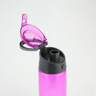 Бутылочка для воды Kite, 550 мл., фиолетовая. Изготовлена из тритана. Тритан – н. . фото 3