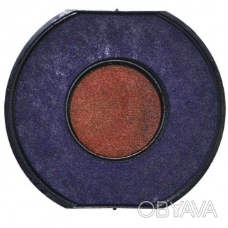 Подушка штемпельная сменная круглая диаметр 50 мм сине-красная. Предназначена дл. . фото 1