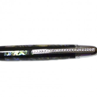Шариковая автоматическая ручка Sz.Leqi Trumpet shell с поворотным механизмом - э. . фото 4