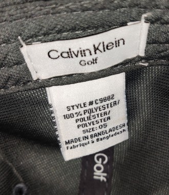 Летняя бейсболка Calvin Klein, размер регулируется сзади ремешком, в хорошем сос. . фото 6