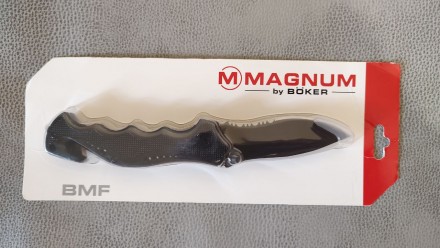 НОВИЙ Ніж Boker Magnum BMF Knife - має все необхідне: різак для ременів безпеки,. . фото 4