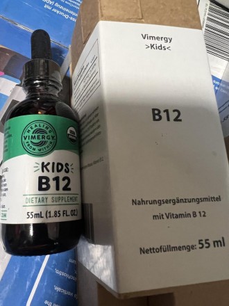 
Vimergy Kids Organic B12 (55 ml) Витамины для поддержания иммунитета
Легко дози. . фото 3