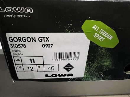 
Lowa Gorgon GTX 310578 (0927) Мужские кроссовки для треккинга с Gore-Tex. EU - . . фото 5