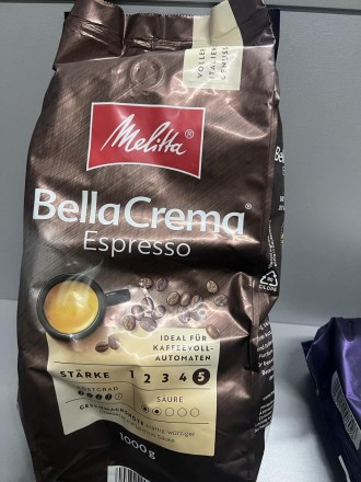 
Melitta Bella Crema Espresso Кофе в зернах, 1 кг
Это композиция из лучших, тщат. . фото 5