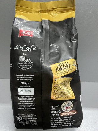 
Melitta Mein Café Mild Roast Кофе в зернах, 1 кг
Обжарка кофе требует от наших . . фото 4