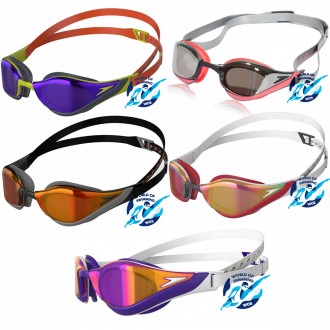 Стартовые очки для плавания Fastskin Pure Focus Mirror – последняя разрабо. . фото 2