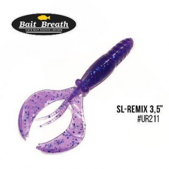 Приманка Bait Breath SL-Remix 4 (7 шт.) — вже став класичним двохвостовий рак, я. . фото 3