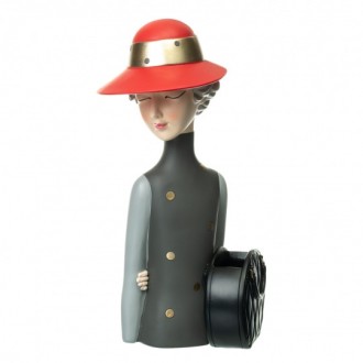 Оригинальная декоративная статуэтка девушки с вазой от бренда Andrea.
Статуэтки . . фото 4