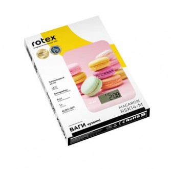 Весы кухонные Rotex Компактные кухонные весы Rotex с максимальной нагрузкой в 5 . . фото 6