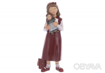 Декоративная статуэтка Девочка с куклой в стиле Ретро 8*6*21см
Размер 8*6*21см
М. . фото 1