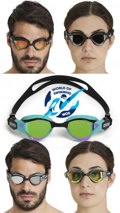 Идеальные очки для триатлонистов с трехмерной прокладкой для наилучшего прилеган. . фото 2
